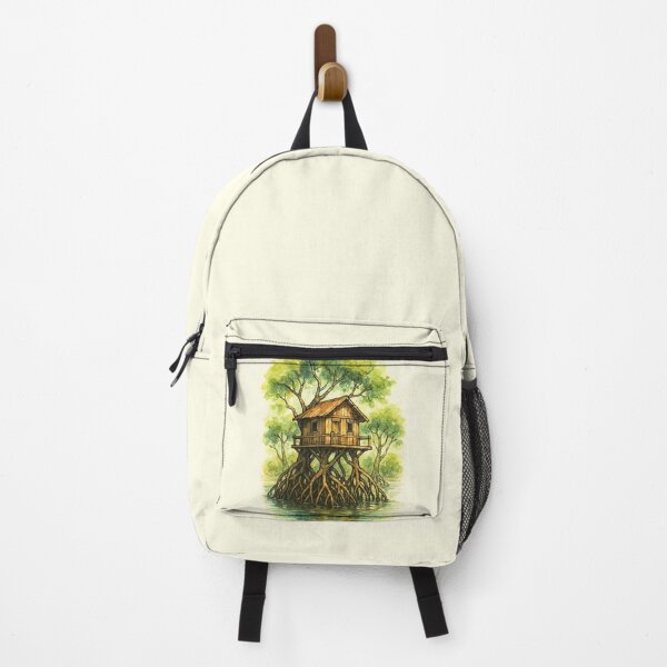 Item preview, Rustic Treehouse Mangrove Forest designed and sold by Sarcastic designs.