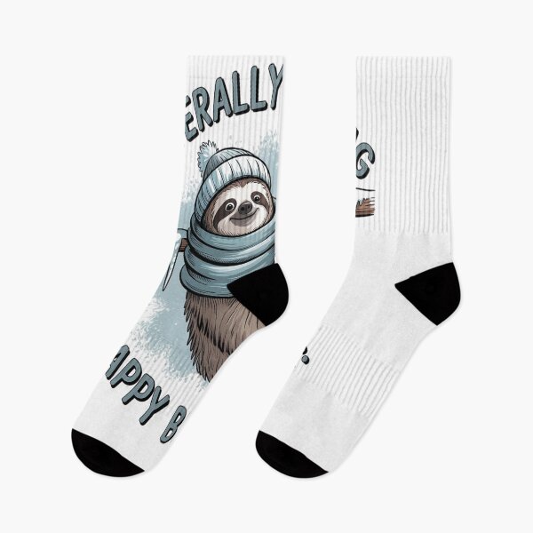 Item preview, LITERALLY FREEZING SLOTH CHRISTMAS designed and sold by VladoZork.