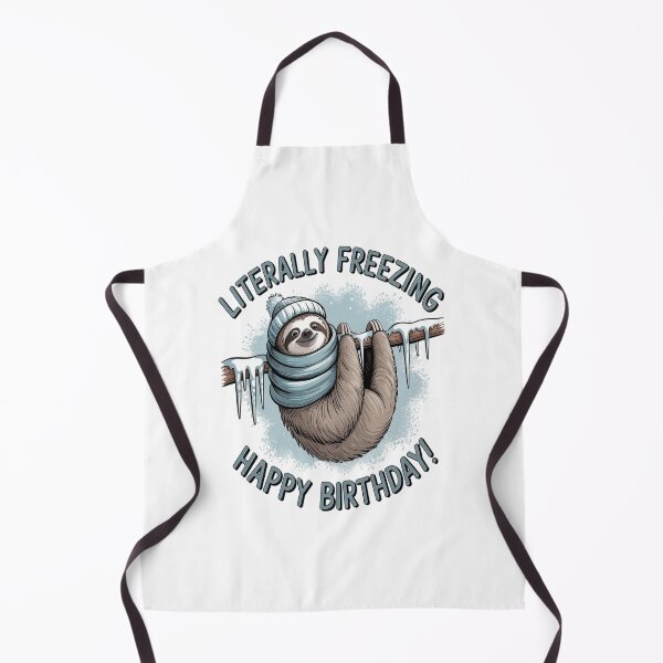 Item preview, LITERALLY FREEZING SLOTH CHRISTMAS designed and sold by VladoZork.