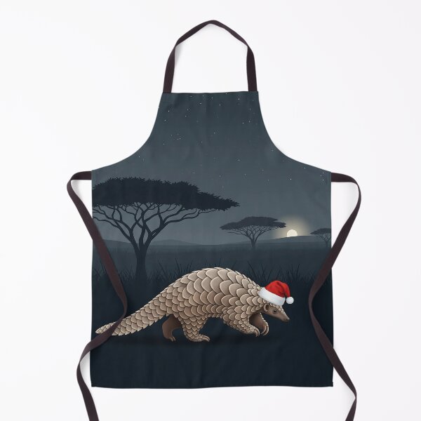 Item preview, Christmas Pangolin Under the Moonlight designed and sold by kiradreamshop.