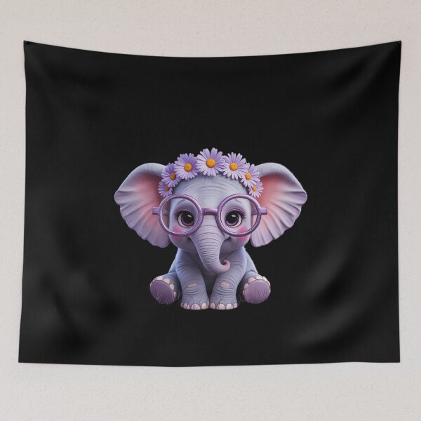 Item preview, Cute Elephant Domestic Violence Awareness designed and sold by DrewLeuschke.