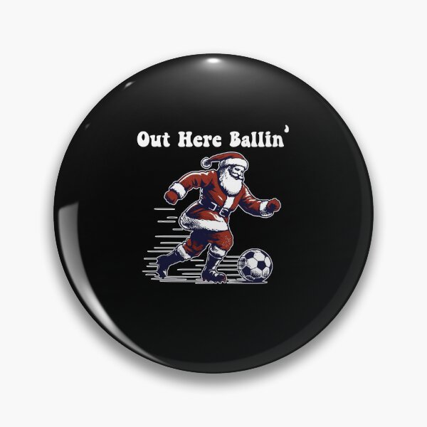 Artikelvorschau, Out Here Ballin' Lustiges Fußball-Weihnachten entworfen und verkauft von GeraldHawaii.