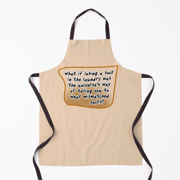 Item preview, what if losing a sock in the laundry, tan and beige designed and sold by mntimg.