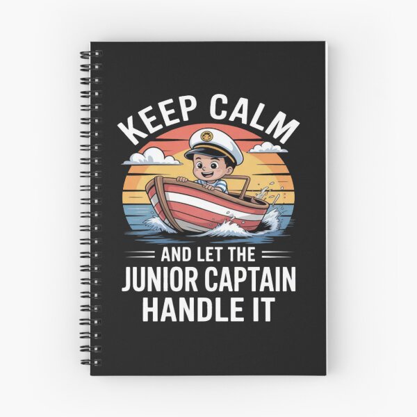 Item preview, Junior Captain Boat Sailing Boating Yacht designed and sold by ArnethiaHoward.