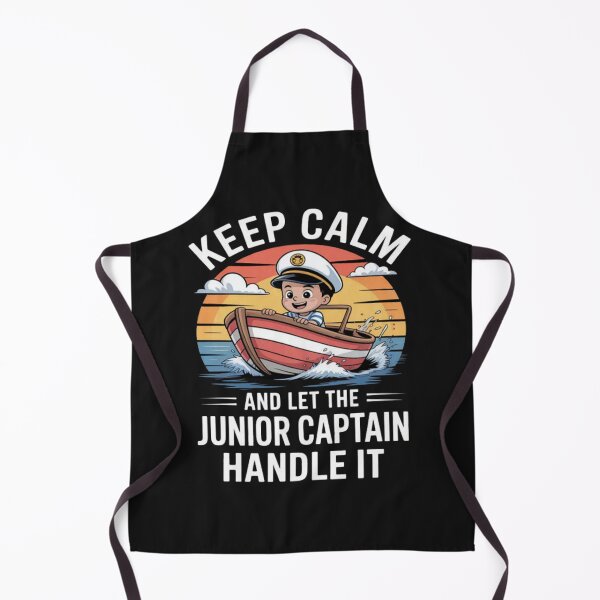 Item preview, Junior Captain Boat Sailing Boating Yacht designed and sold by ArnethiaHoward.