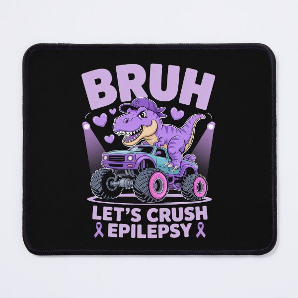 Item preview, Crush Epilepsy Awareness Bruh Cute Truck designed and sold by DrewLeuschke.