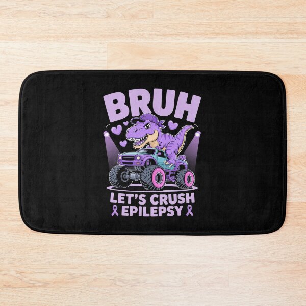 Item preview, Crush Epilepsy Awareness Bruh Cute Truck designed and sold by DrewLeuschke.