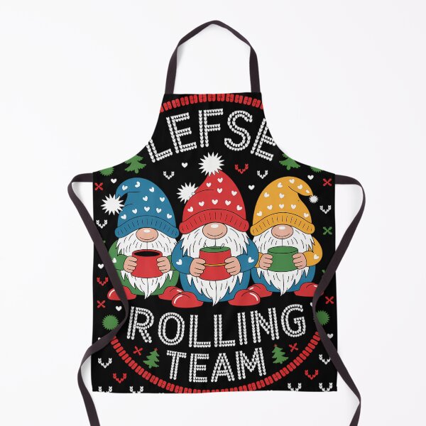 Item preview, Lefse Rolling Team Christmas Baking Gnomes Xmas designed and sold by SusanaKlein.