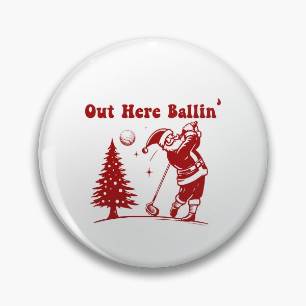Artikelvorschau, Out Here Ballin' Lustiges Fußball-Weihnachten entworfen und verkauft von GeraldHawaii.