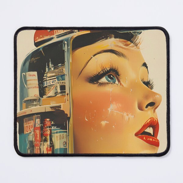 Item preview, Retro Detailed - Vintage Advertising Art designed and sold by MidArtForge.