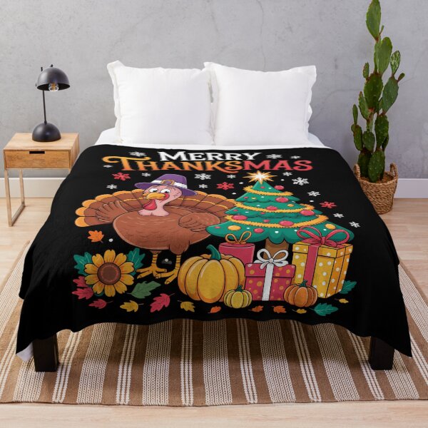 Item preview, Merry Thanksmas Christmas Thanksgiving designed and sold by ZackeryKuphal.
