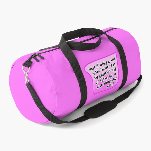 Item preview, what if losing a sock in the laundry, pink designed and sold by mntimg.