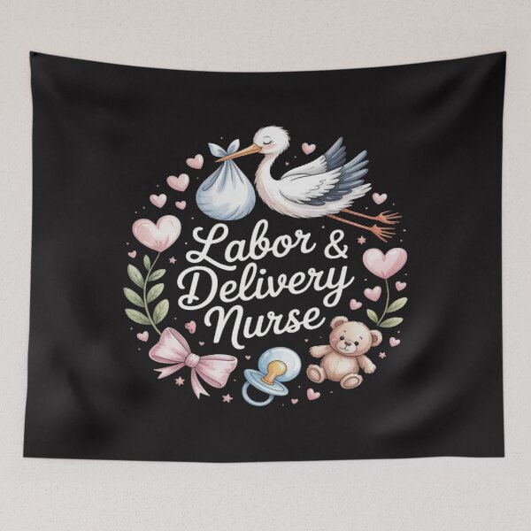 Item preview, Labor and Delivery Nurse Graduation LD Nurse  designed and sold by ChrisRhea8h.