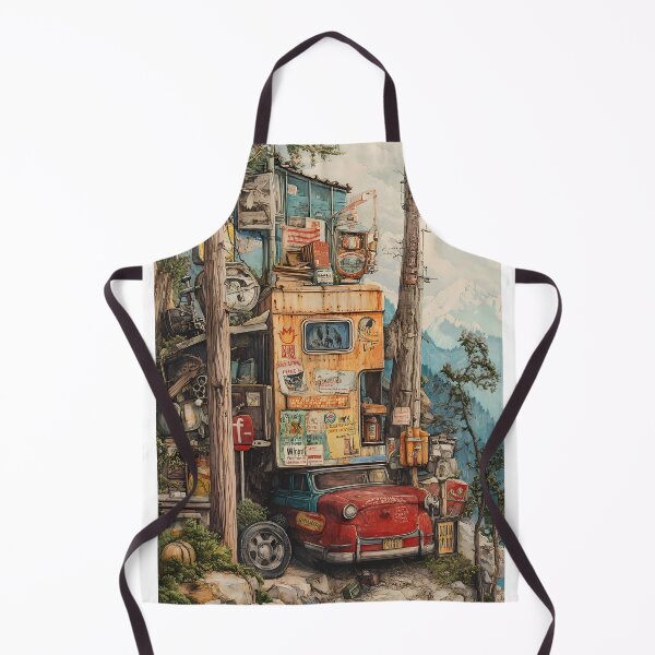 Item preview, Retro Detailed - Vintage Advertising Art designed and sold by MidArtForge.