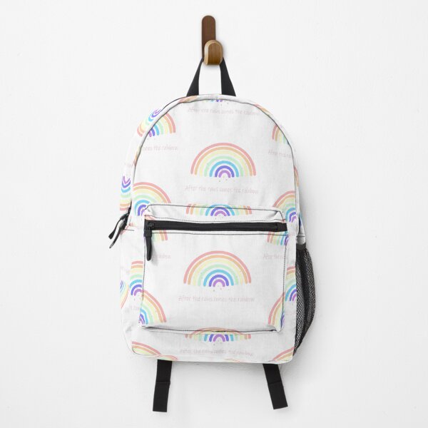 Item preview, After the Rain Comes the Rainbow Pastel Positive Quote Design designed and sold by Beautiful art store.