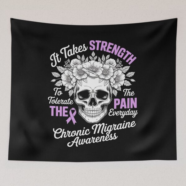 Item preview, Chronic Migraine Awareness Migraine Support designed and sold by RayArmstrong.