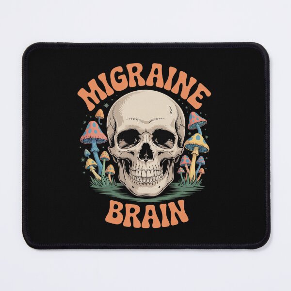 Item preview, Chronic Migraine Awareness Month Brain Skull designed and sold by HaileyRobel.