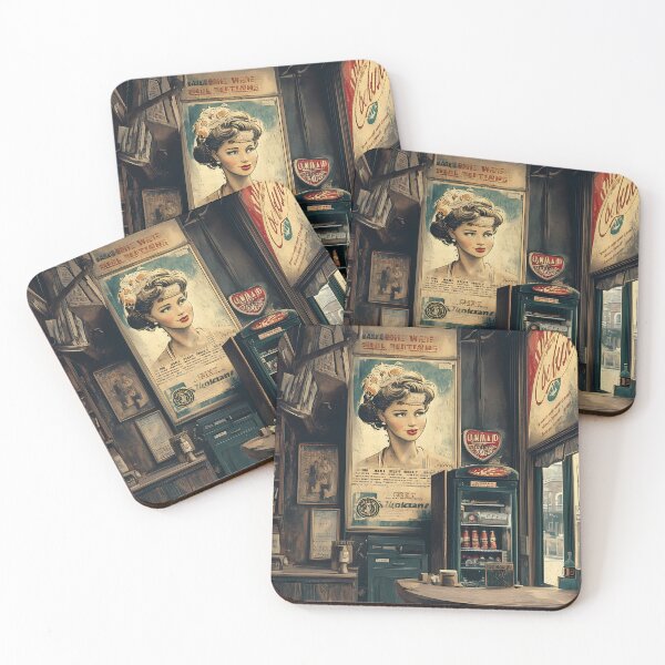 Item preview, Retro Detailed - Vintage Advertising Art designed and sold by MidArtForge.