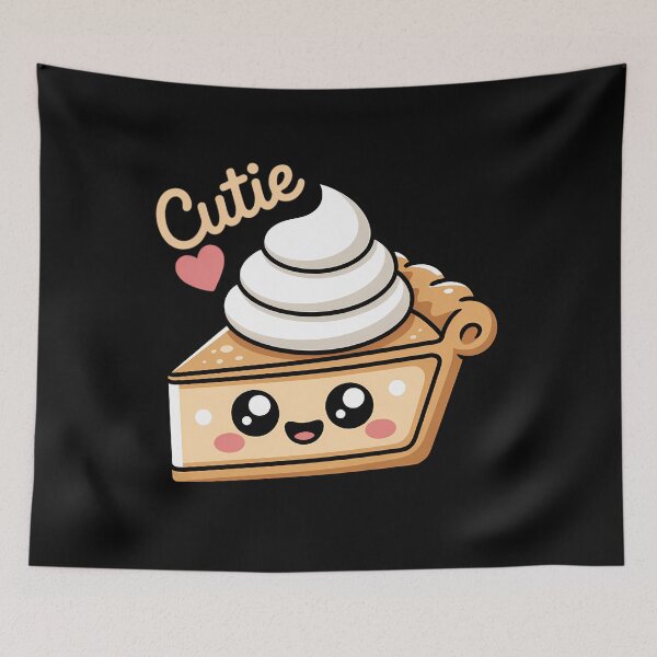 Item preview, Thanksgiving Cutie Pie Pumpkin Pie designed and sold by ValerieRodrigue.