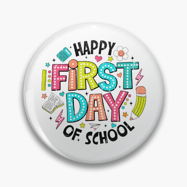 Item preview, Happy First Day Of School designed and sold by andreallustd.