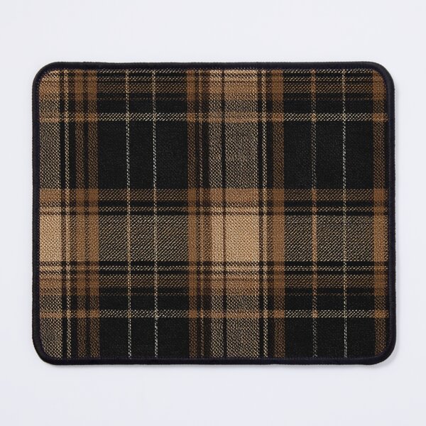 Item preview, Brown Black Tartan Plaid Pattern Woven Texture designed and sold by Ed & Harmony.