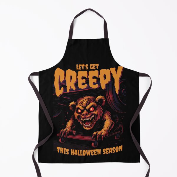 Item preview, Let’s Get Creepy – Monster on a Garage Creeper designed and sold by Automotive Art by Greg.