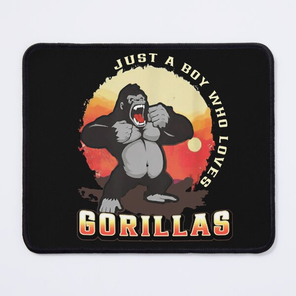 Item preview, Just a Boy Who Loves Gorillas T-Shirt designed and sold by LashondaGreen89.