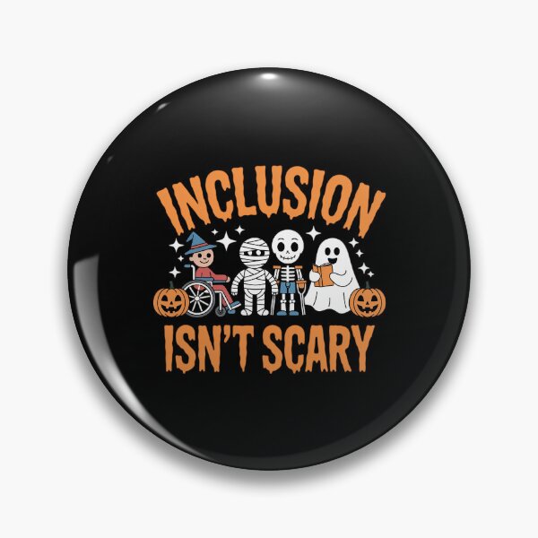 Item preview, Inclusion Isn't Scary Halloween Awareness designed and sold by LeeEvans222.