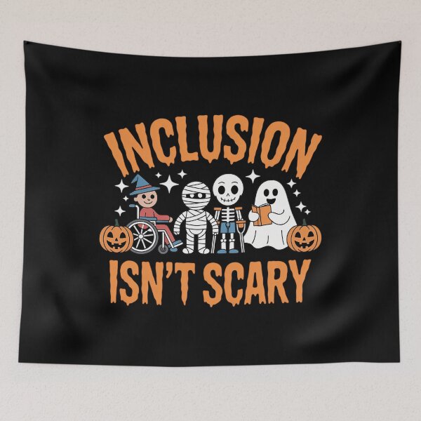Item preview, Inclusion Isn't Scary Halloween Awareness designed and sold by LeeEvans222.