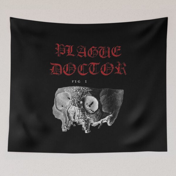 Item preview, Plague Doctor "Gothic Skull III" Design designed and sold by plaguedoctornycofficial.