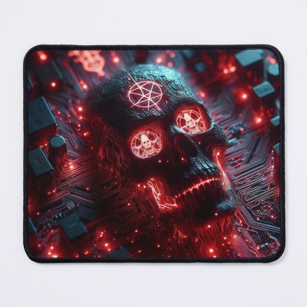 Artikelvorschau, Spukendes Motherboard – Circuit Curse entworfen und verkauft von DreamArt Creations.