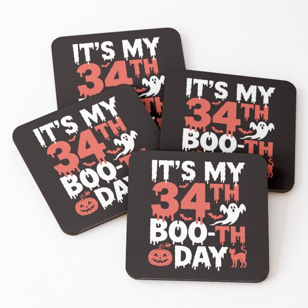 Item preview, It’s My 34th Boo-th Day Scary 34th Birthday Halloween designed and sold by LeeEvans222.