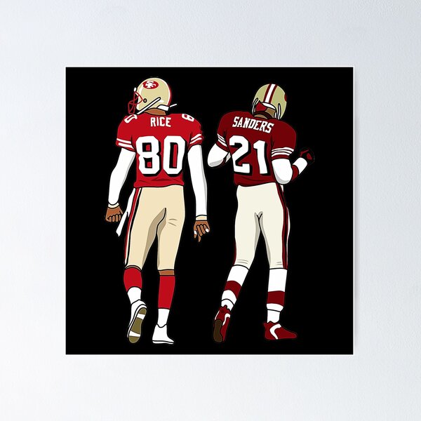 Item preview, Deion Sanders Jerry Rice designed and sold by Mahirullock.