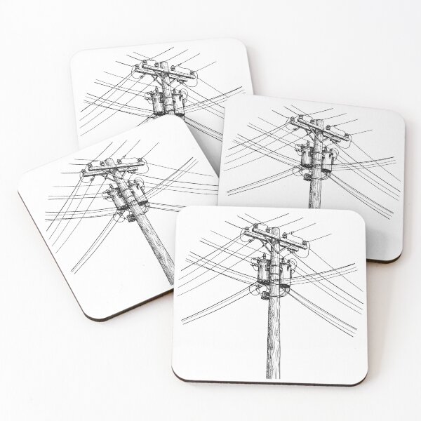 Item preview, Power Lines designed and sold by Naux | Design & Illustration.