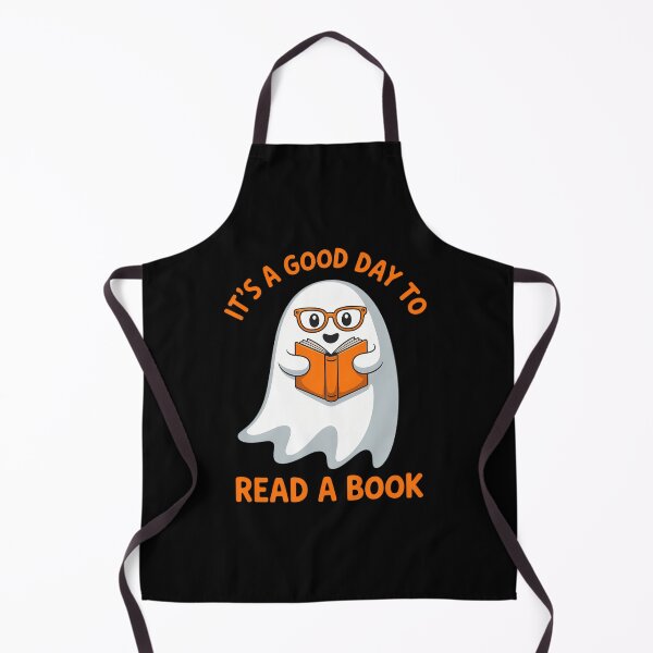 Item preview, It's A Good Day To Read A Book Ghost Reading Book Halloween designed and sold by JonBarnes22.