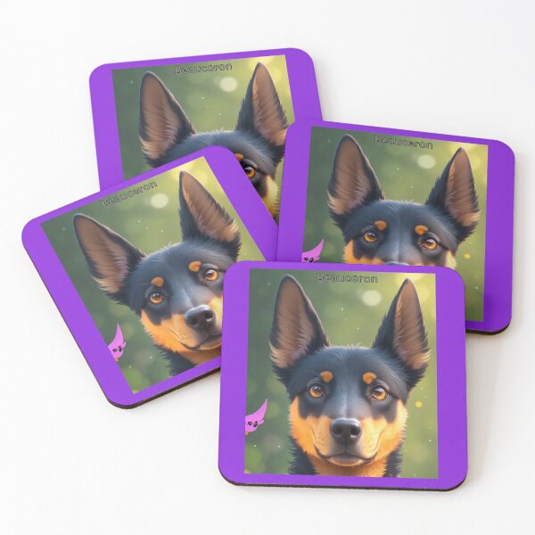 Item preview, Adorable Beauceron Dog with Expressive Eyes in a Natural Setting designed and sold by KJ-Books.