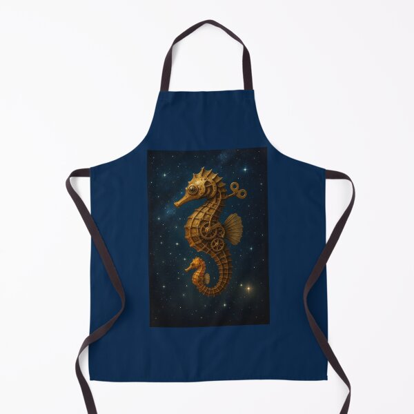 Item preview, Caballito de mar espacial Steampunk designed and sold by Tridentulus.