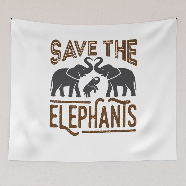 Item preview, Save the Elephants designed and sold by jaygo.