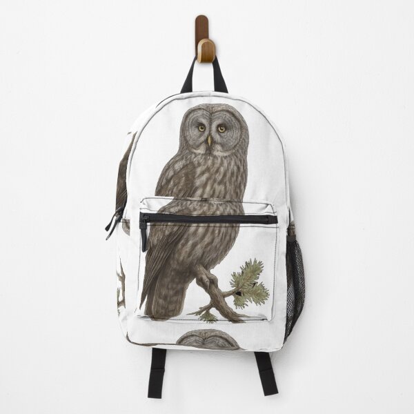 Item preview, Elegant Great Gray Owl Digital Artwork designed and sold by DovralThreads.