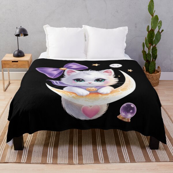 Item preview, Sailor Meow Cute Moon Cat Space Gothic Halloween designed and sold by Sunset4Bones.