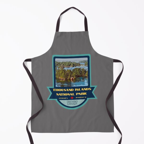 Item preview, Thousand Islands National Park Vintage Retro Sticker – Canada National Park Badge Design designed and sold by RouseDesigns.