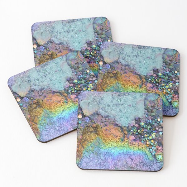 Item preview, Rainbow Geode Bloom designed and sold by dinaaaaaah.