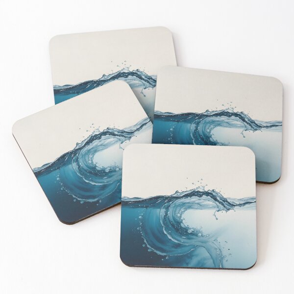 Item preview, "Eternal Flow" – Abstract Ocean Wave Art designed and sold by GeetArtHouse.
