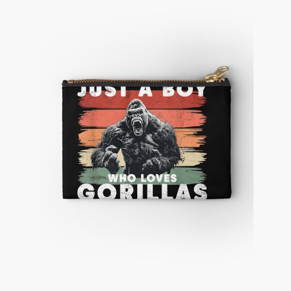 Item preview, Bold Just a Boy Who Loves Gorillas T-Shirt designed and sold by LarryMBrown.