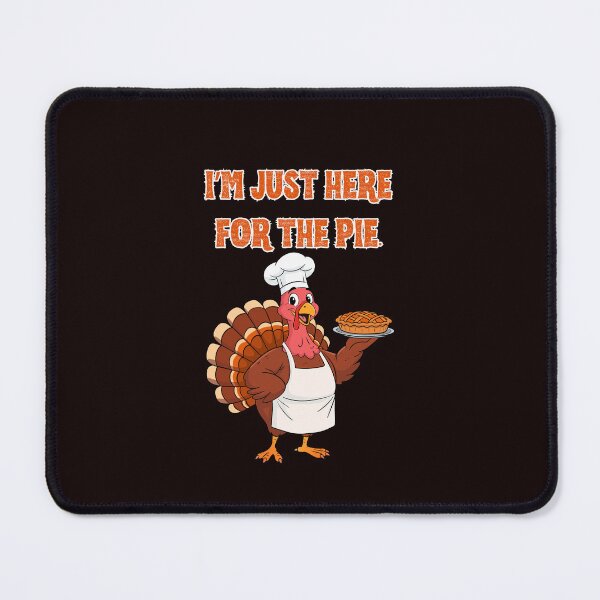 Item preview, I'm Just Here For The Pie - Funny Thanksgiving Turkey Humor T-Shirt designed and sold by passiveink.