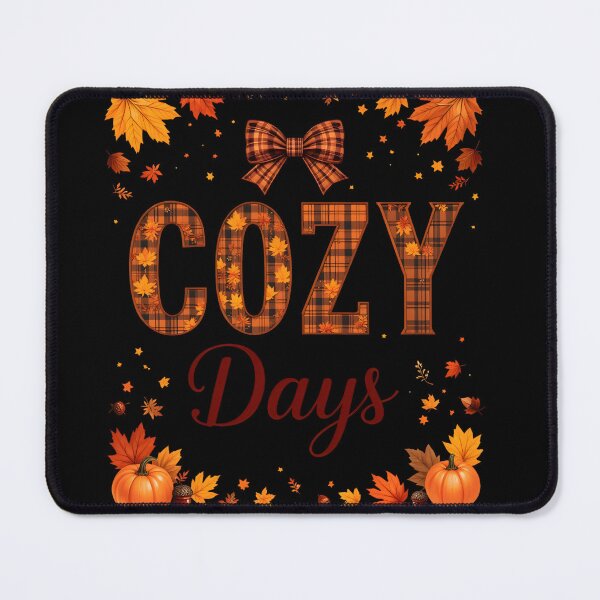 Item preview, Cozy Days Autumn Plaid Pumpkin and Leaves Fall Season T-Shirt designed and sold by FestivityFinds.