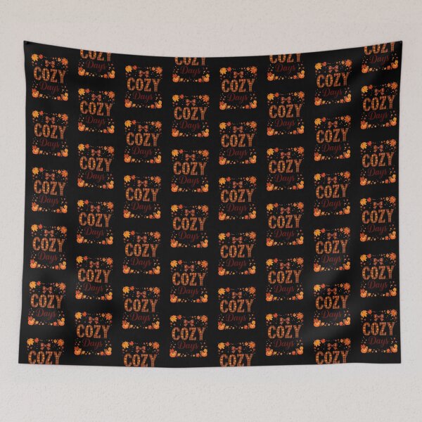 Item preview, Cozy Days Autumn Plaid Pumpkin and Leaves Fall Season T-Shirt designed and sold by FestivityFinds.