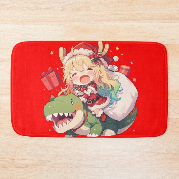 Item preview, Lucoa Christmas Dinosaur Miss Kobayashi Dragon Maid Anime designed and sold by HumbertoValveno.