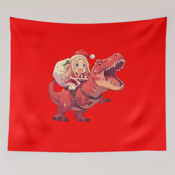 Item preview, Alice Zuberg Christmas T-Rex Adventure Sword Art Online Anime designed and sold by Raslbazola.