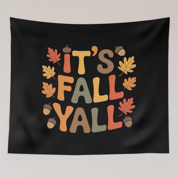 Item preview, Its Fall Yall Leaves Cute Autumn Thanksgiving designed and sold by JulienAureo.